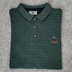 Cutter &Buck Green/Navy Embroidered Polo